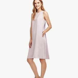 Ann Taylor lavender Trapeze dress